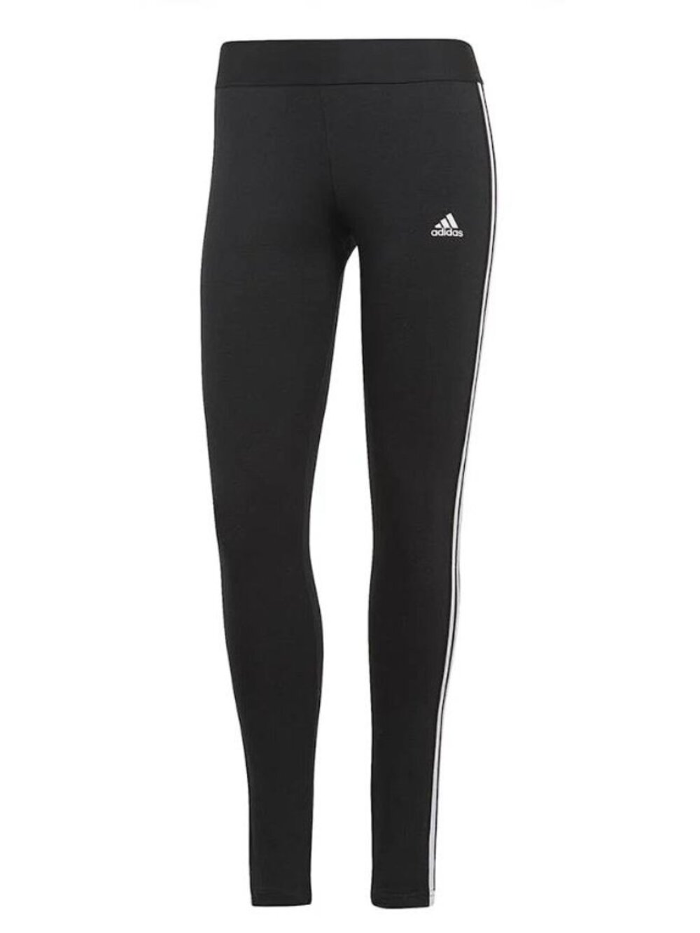 ADIDAS Women's Loungewear Essentials 3-Stripes Leggings Size S in Black/White